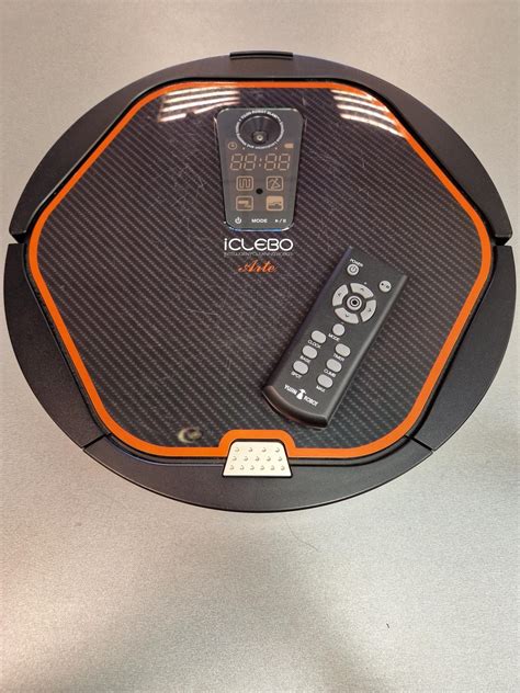 iclebo intelligent cleaning robot.